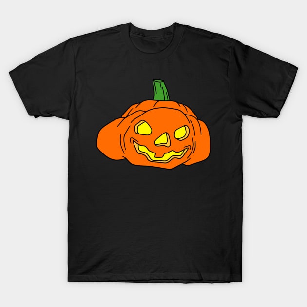 Jack O' Lantern T-Shirt by saradaboru